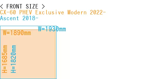 #CX-60 PHEV Exclusive Modern 2022- + Ascent 2018-